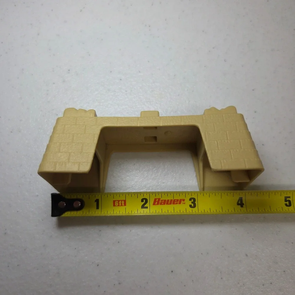 Fisher-Price Thomas Friends TrackMaster Bridge Riser Supports Tan 4pc Set 2009‎